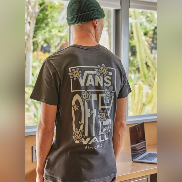 Vans Trippy Grin Floral Tee *NWT* - Picture 3 of 8